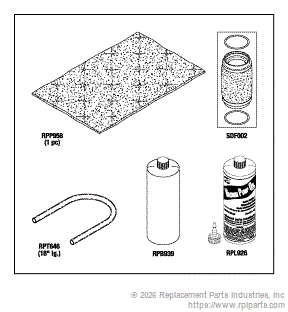 RPI Part #SDK004 - PM-1 KIT (ADIXEN/PFEIFFER PUMP)