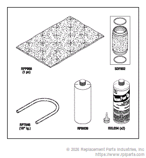 RPI Part #SDK075 - PM-1 KIT (LEYBOLD PUMP)