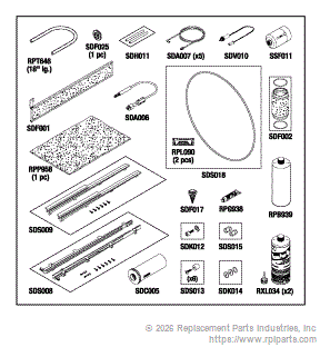 RPI Part #SDK076 - PM-2 KIT (LEYBOLD PUMP)
