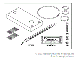 RPI Part #SDK093 - INSULATION BLOCK KIT