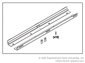 RPI Part #SDS038 - SHELF SUPPORT (LOWER)