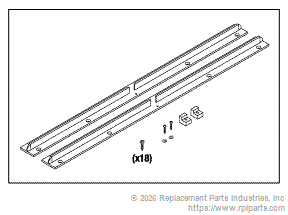 RPI Part #SDS039 - SHELF SUPPORT (UPPER)