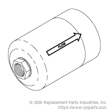 RPI Part #SSF011 - STERILE AIR (HEPA) FILTER