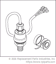 RPI Part #SST046 - PRESSURE TRANSDUCER