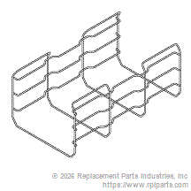RPI Part #TUH164 - TRAY HOLDER