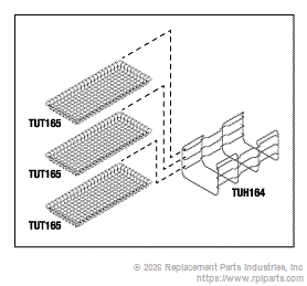 RPI Part #TUK163 - HOLDER AND TRAY KIT