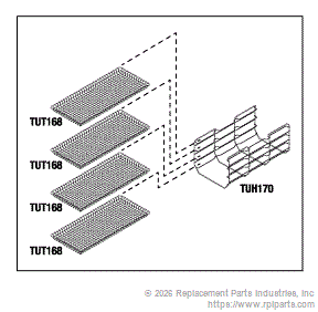 RPI Part #TUK169 - HOLDER AND TRAY KIT