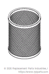 RPI Part #VPE118 - FILTER ELEMENT