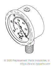 RPI Part #VPG047 - VACUUM GAUGE