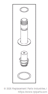 RPI Part #VPK035 - SOLENOID VALVE REPAIR KIT