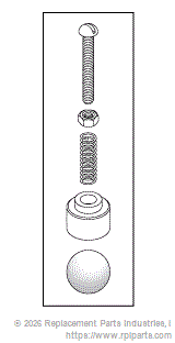 RPI Part #VPK062 - VACUUM RELIEF VALVE REPAIR KIT