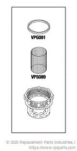 RPI Part #VPK087 - BOWL KIT (SHORT)