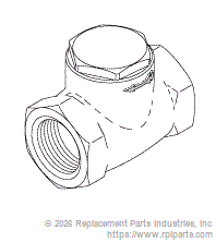 RPI Part #VPV053 - CHECK VALVE (1