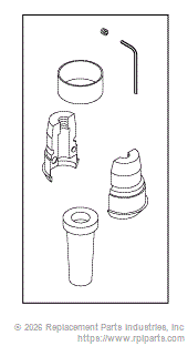 RPI Part #WAK005 - STRAIN RELIEF BUSHING KIT