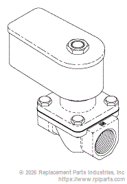 RPI Part #WCV017 - SOLENOID VALVE