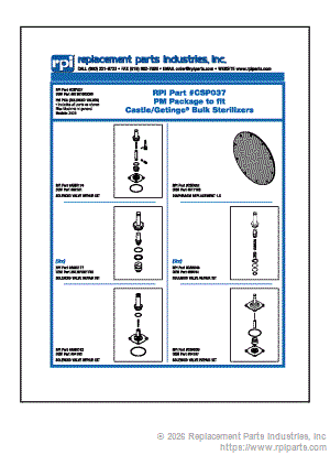 RPI Part #csp037 - PM PKG (SOLENOID VALVES)