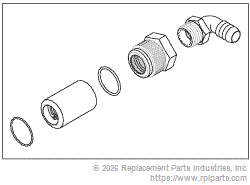 RPI Part #ssk006 - CHECK VALVE KIT (CK-4)